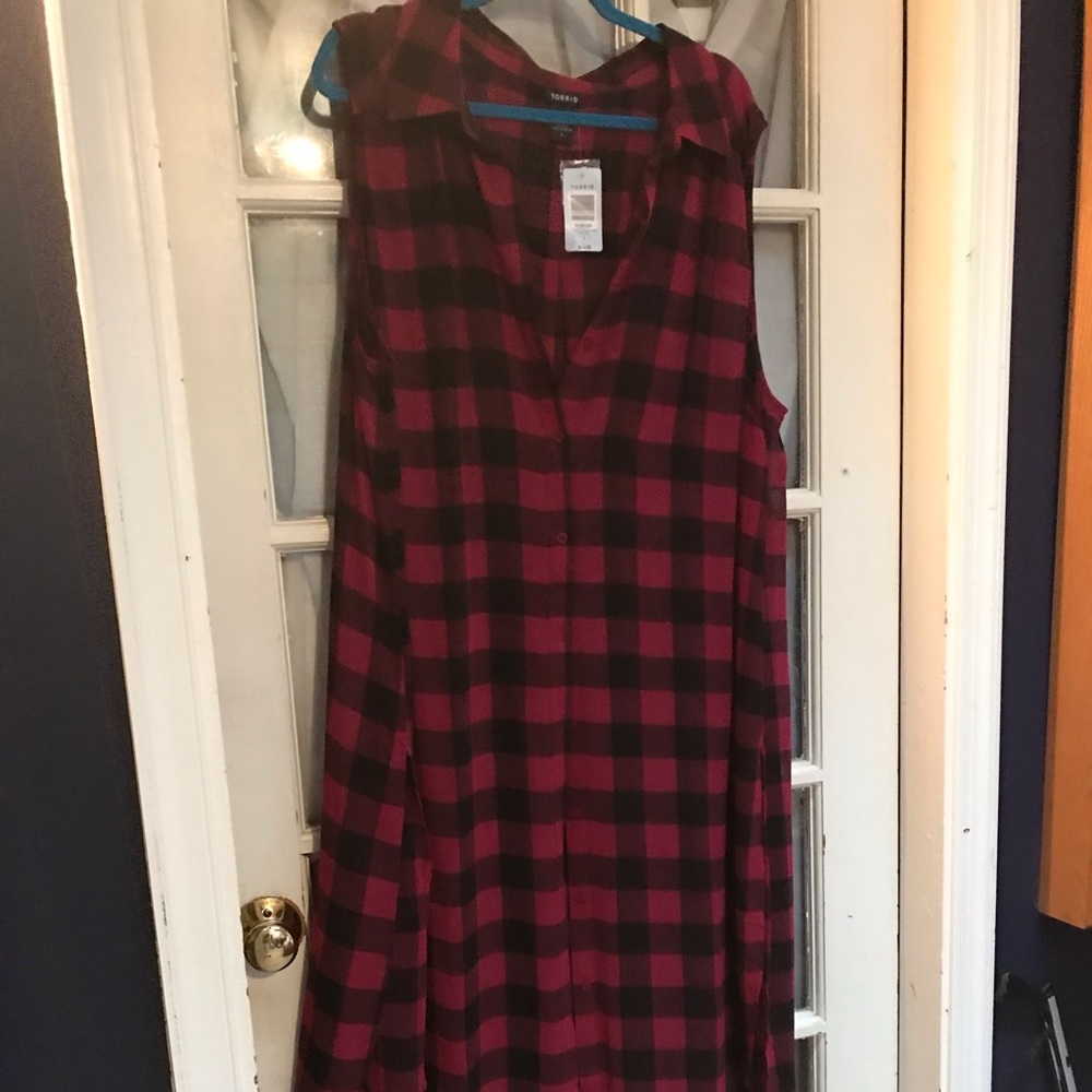 Torrid sheer duster